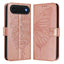 Embossed Butterfly Leather Phone Case MyMobile