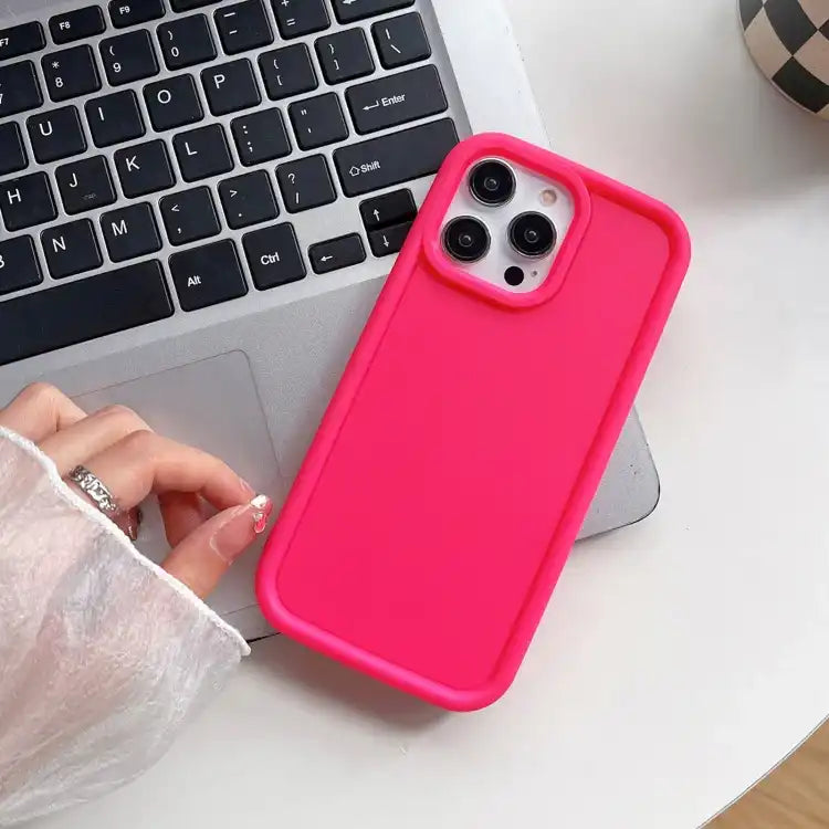 Shockproof Frame Frosted TPU Phone Case