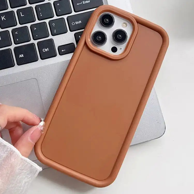 Shockproof Frame Frosted TPU Phone Case
