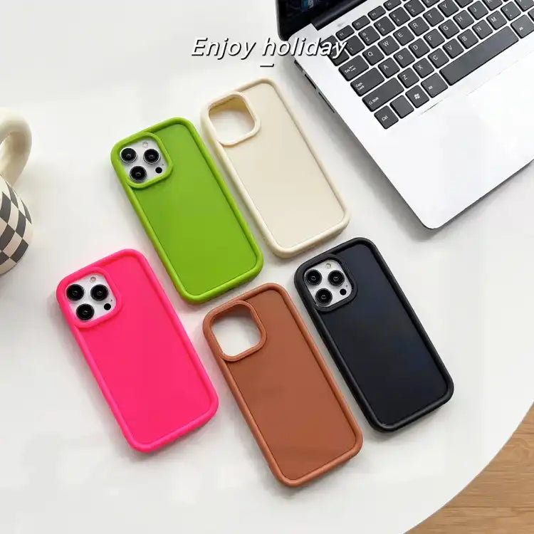 Shockproof Frame Frosted TPU Phone Case