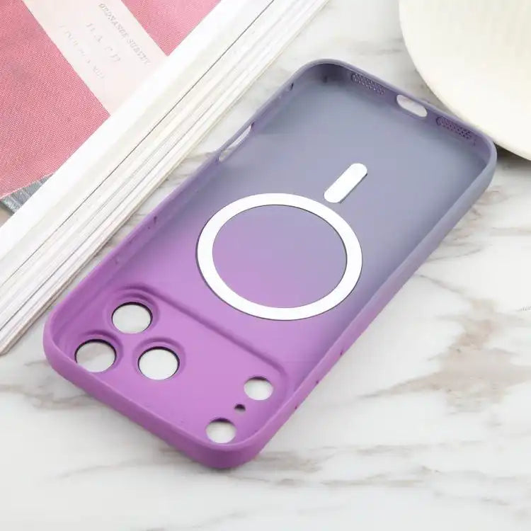 Liquid TPU Silicone Gradient MagSafe Phone Case