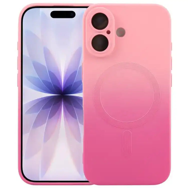 Liquid TPU Silicone Gradient MagSafe Phone Case