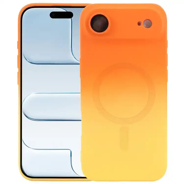Liquid TPU Silicone Gradient MagSafe Phone Case