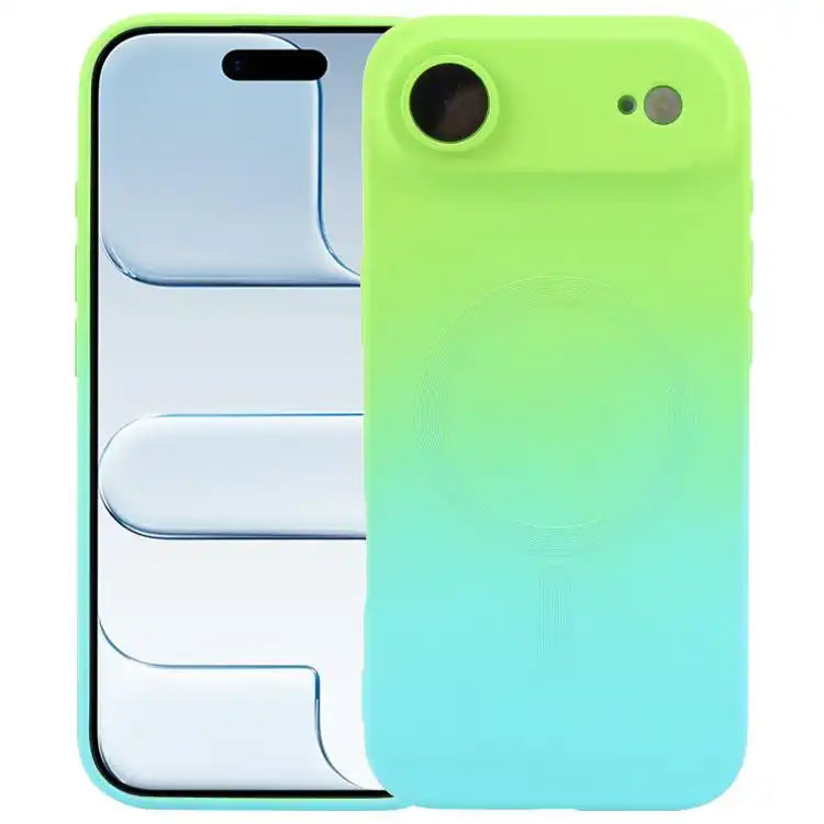 Liquid TPU Silicone Gradient MagSafe Phone Case