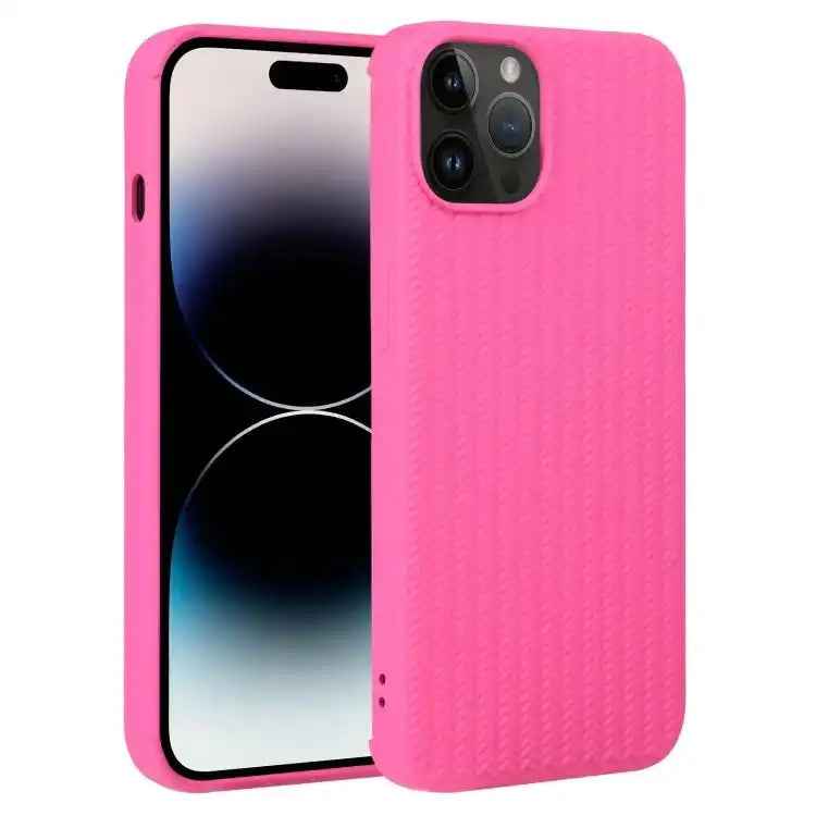 Weave Texture Silicone Phone Case