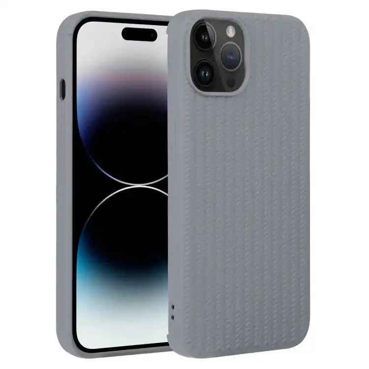 Weave Texture Silicone Phone Case