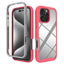 Starry Sky Solid Color Shockproof TPU Clear PC Phone Case