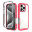 Starry Sky Solid Color Shockproof TPU Clear PC Phone Case