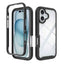 Starry Sky Solid Color Shockproof TPU Clear PC Phone Case