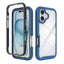 Starry Sky Solid Color Shockproof TPU Clear PC Phone Case