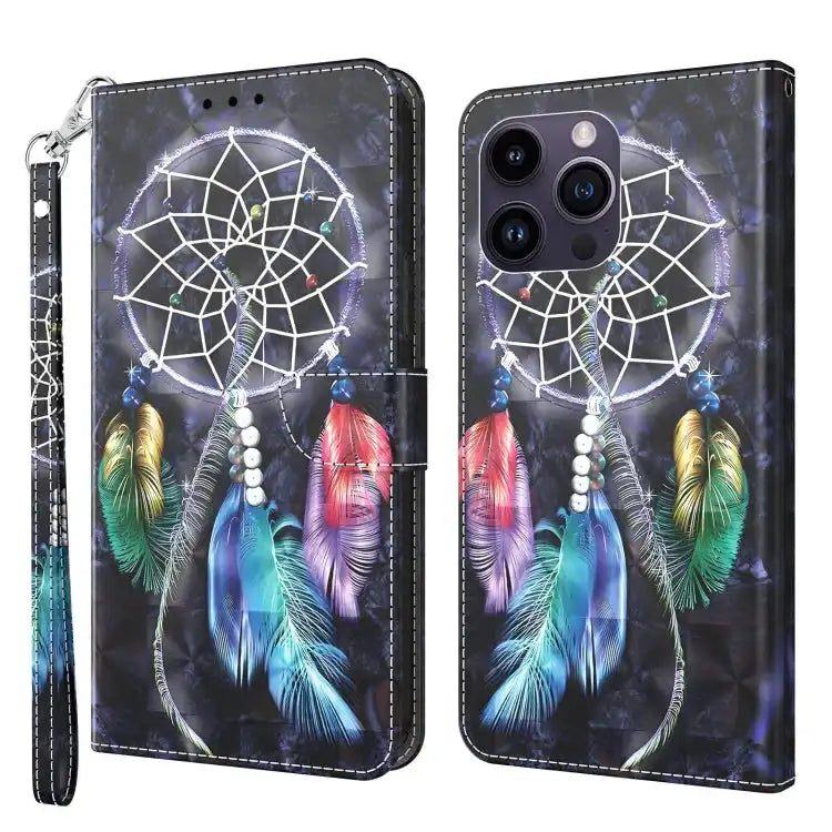 3D Painted Leather Phone Case MyMobile