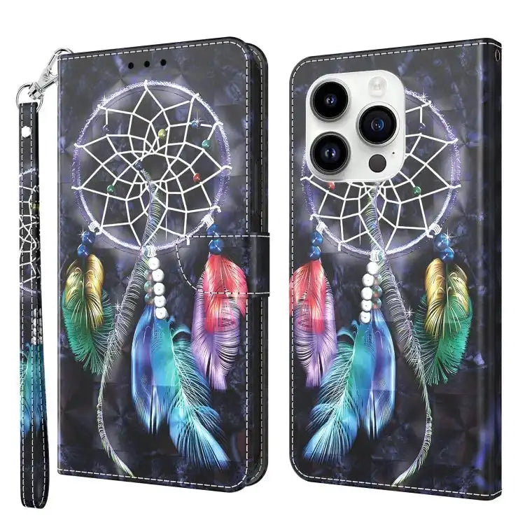 3D Painted Leather Phone Case MyMobile