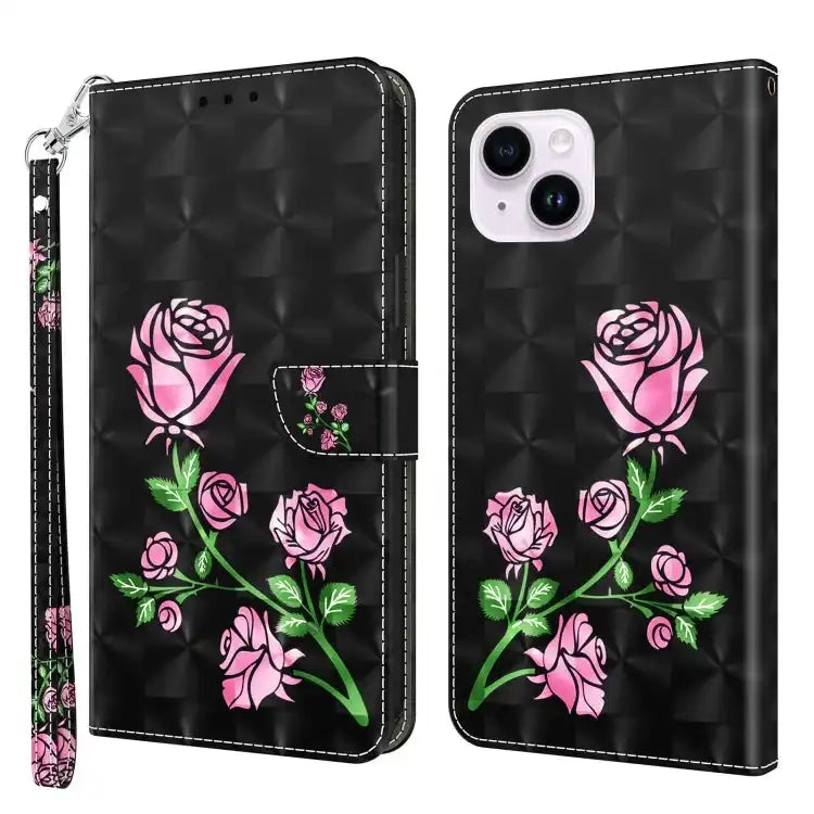 3D Painted Leather Phone Case MyMobile