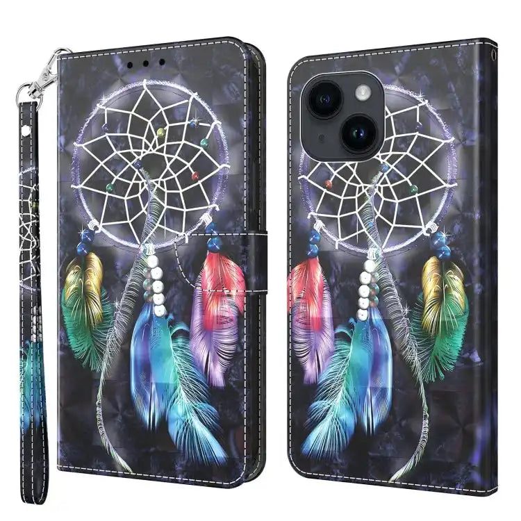 3D Painted Leather Phone Case MyMobile