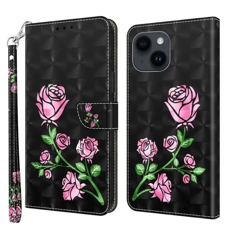 3D Painted Leather Phone Case MyMobile