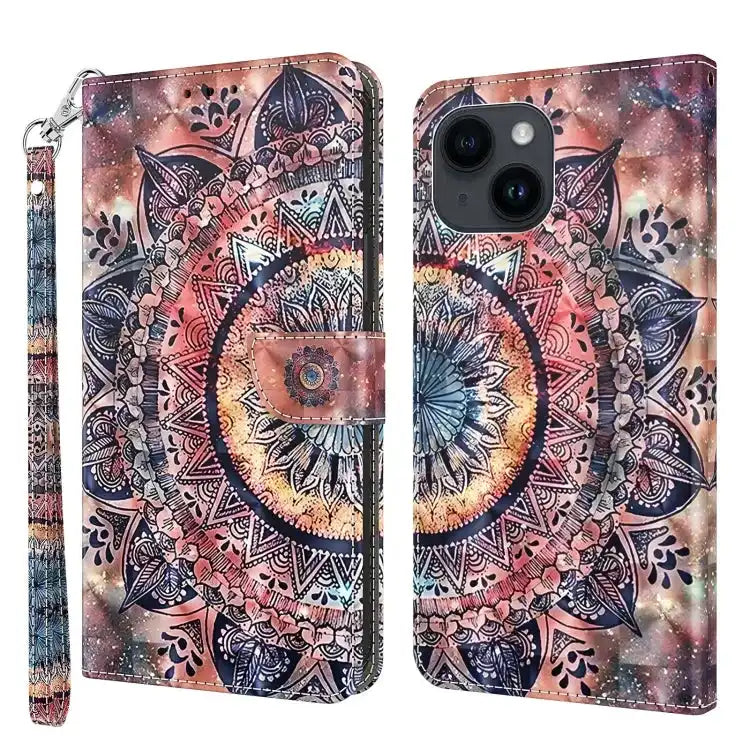 3D Painted Leather Phone Case MyMobile