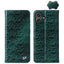 Fierre Shann Crocodile Texture Magnetic Genuine Leather Phone Case