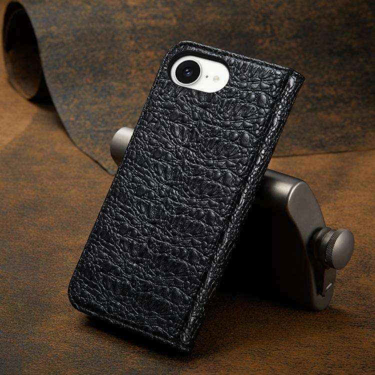 Fierre Shann Crocodile Texture Magnetic Genuine Leather Phone Case MyMobile