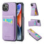 Fierre Shann Crazy Horse Card Holder Back Cover PU Phone Case MyMobile
