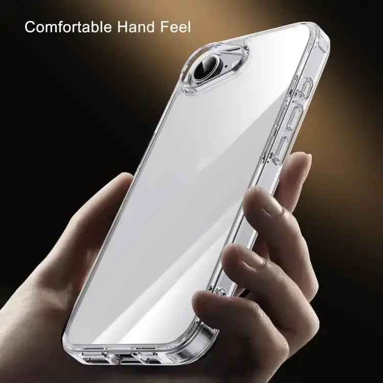 iPAKY Crystal Clear Series Shockproof PC + TPU Protective Phone Case