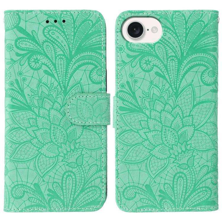 Lace Flower Embossing Flip Leather Phone Case MyMobile