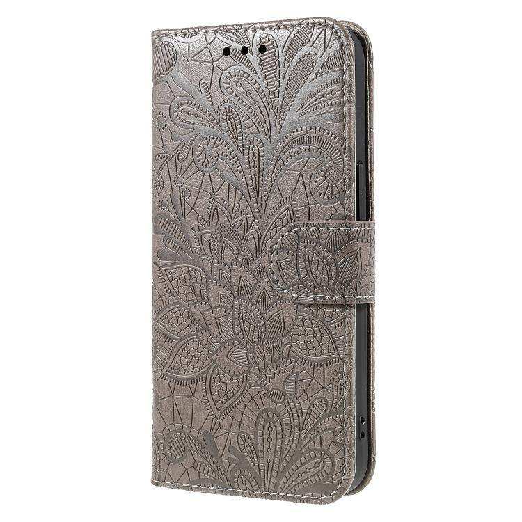 Lace Flower Embossing Flip Leather Phone Case MyMobile