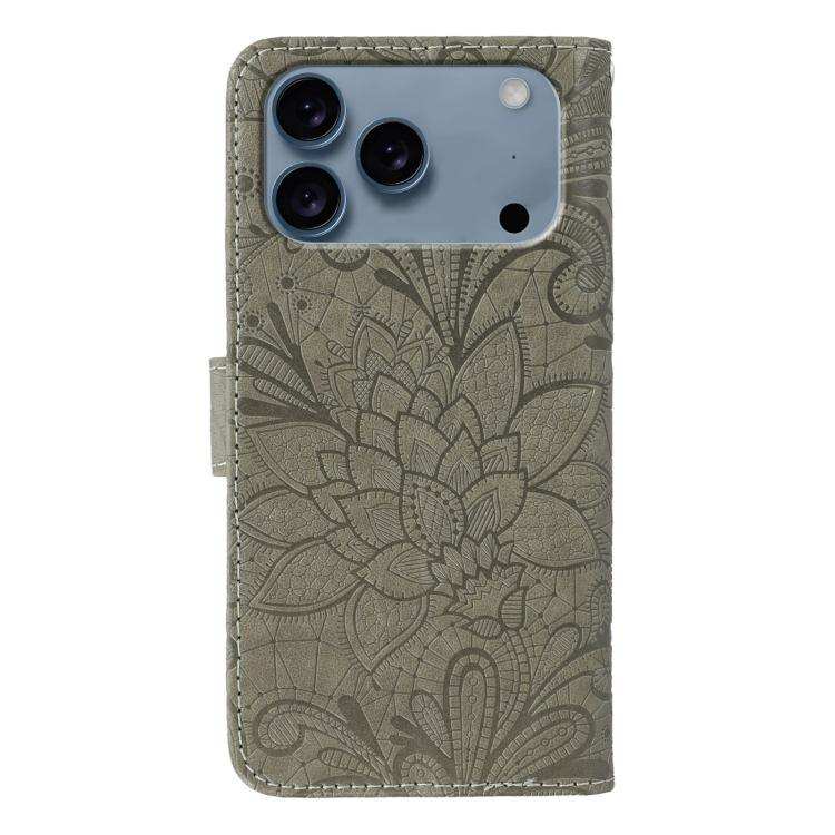 Lace Flower Embossing Flip Leather Phone Case MyMobile