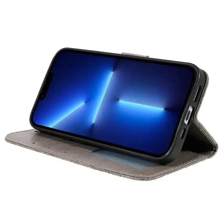 Lace Flower Embossing Flip Leather Phone Case MyMobile