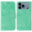 Lace Flower Embossing Flip Leather Phone Case MyMobile