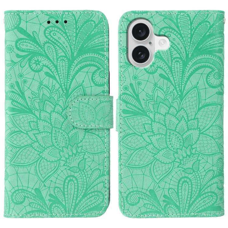 Lace Flower Embossing Flip Leather Phone Case MyMobile