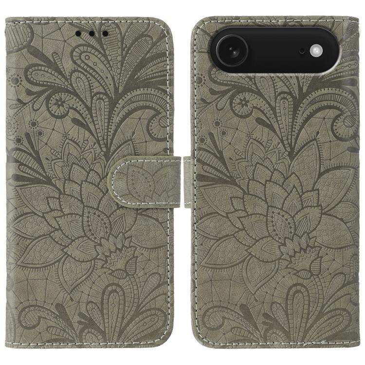 Lace Flower Embossing Flip Leather Phone Case MyMobile