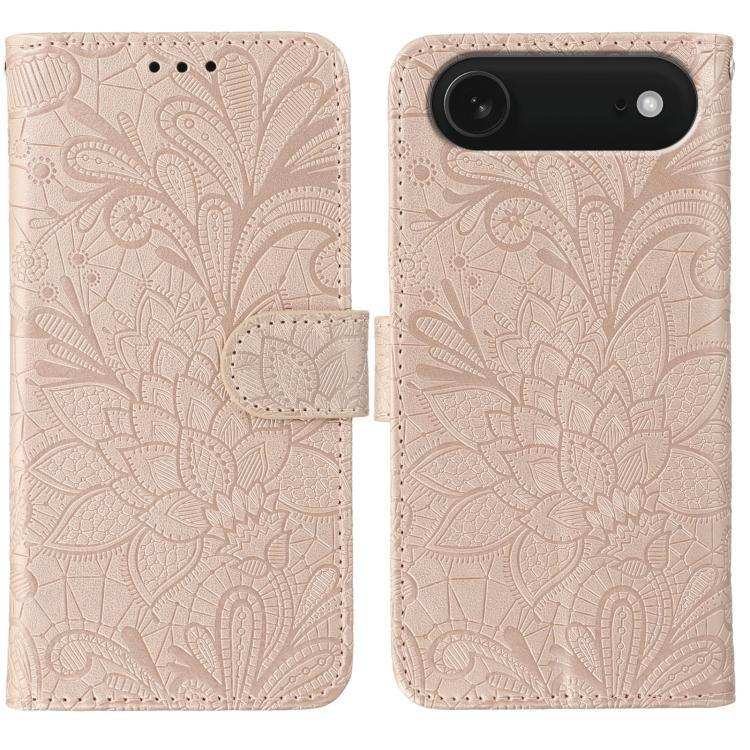 Lace Flower Embossing Flip Leather Phone Case MyMobile