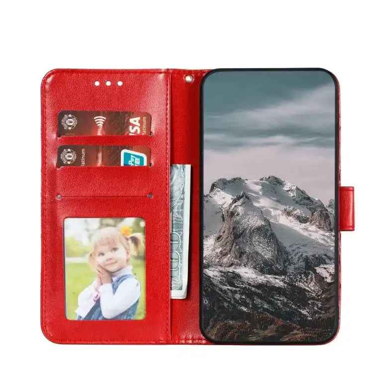 Sun Mandala Embossing Leather Phone Case