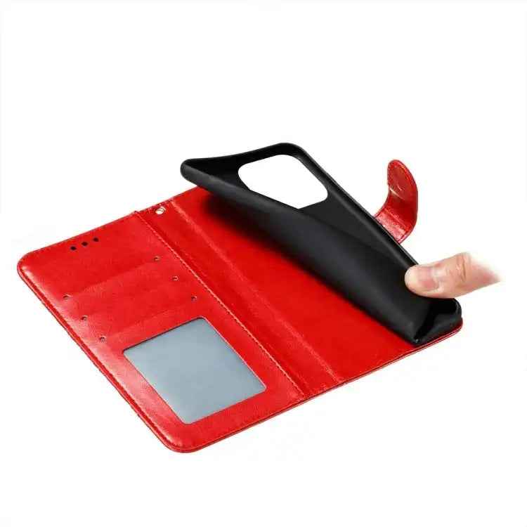 Sun Mandala Embossing Leather Phone Case