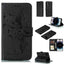 Feather Pattern Litchi Texture Leather Phone Case