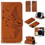 Feather Pattern Litchi Texture Leather Phone Case