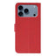 Feather Pattern Litchi Texture Leather Phone Case