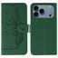 Feather Pattern Litchi Texture Leather Phone Case MyMobile