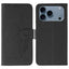 Feather Pattern Litchi Texture Leather Phone Case