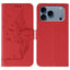 Feather Pattern Litchi Texture Leather Phone Case MyMobile