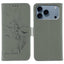 Feather Pattern Litchi Texture Leather Phone Case MyMobile