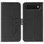 Feather Pattern Litchi Texture Leather Phone Case