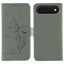 Feather Pattern Litchi Texture Leather Phone Case MyMobile