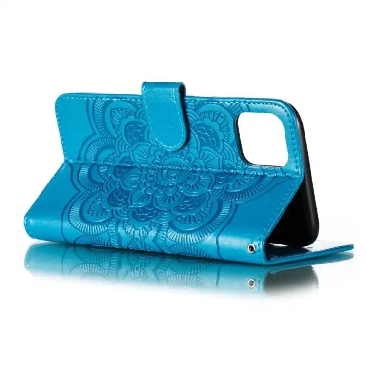 Mandala Embossing Pattern Horizontal Flip Leather Phone Case MyMobile