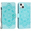 Mandala Embossing Pattern Horizontal Flip Leather Phone Case MyMobile