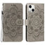 Mandala Embossing Pattern Horizontal Flip Leather Phone Case MyMobile