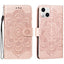 Mandala Embossing Pattern Horizontal Flip Leather Phone Case MyMobile