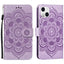 Mandala Embossing Pattern Horizontal Flip Leather Phone Case MyMobile
