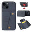 Double Buckle Card Slots PU + TPU Phone Case