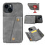 Double Buckle Card Slots PU + TPU Phone Case